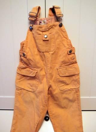 Продам вельветовые штаны на лямках Москва