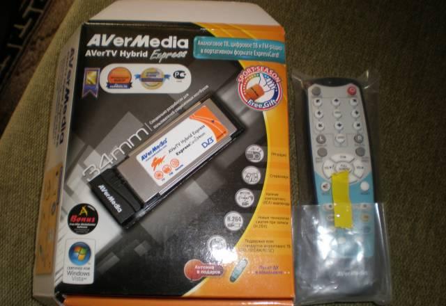 Тв тюнер AVerTV Hybrid ExpressCard Москва