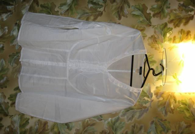 Романтичная белая блузка Москва