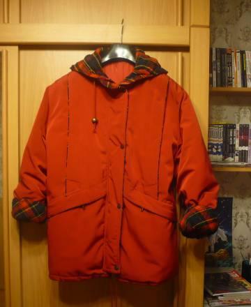 Комплект куртка,жилет и шарф ,подростковый Москва