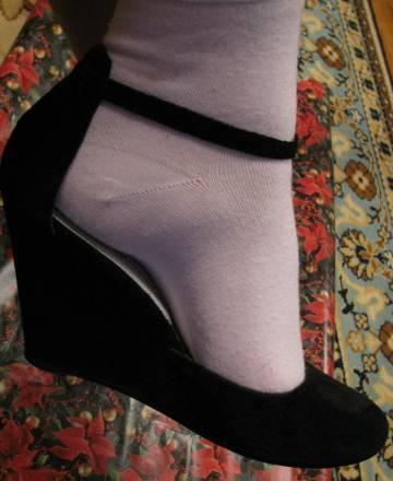 Продаю туфли замшевые я-ля 80-е Москва