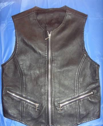 Безрукавка натуральная кожа Москва