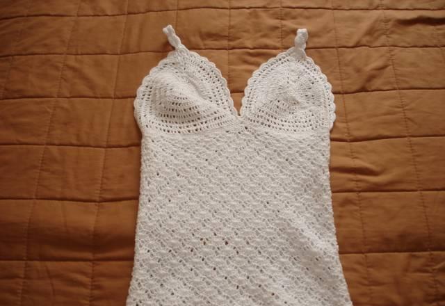 Топ летний, вязан коючком р-р 40-42 Люберцы