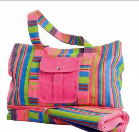 Пляжная сумка и коврик- комплект Москва