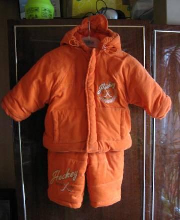 Комплекты весенние куртка+полукомбез, 6 мес Москва