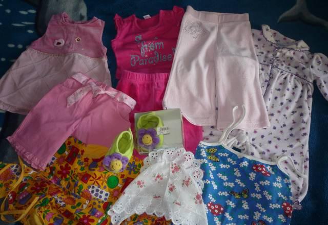 Пакетом красивые вещи на девочку Рыбинск