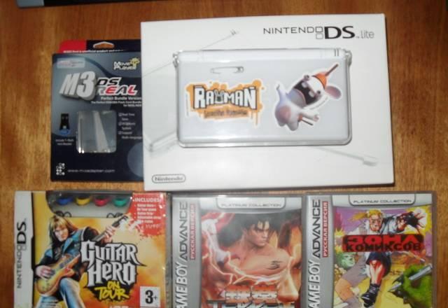 Nintendo Ds lite + отличный комплект Москва