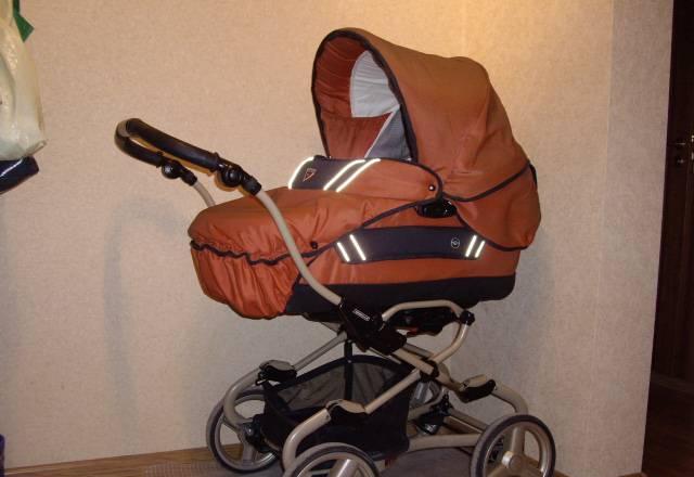Коляска bebecar 2 в 1(люлька+прог.блок) Москва