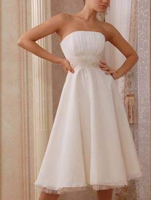 Новое короткое свадебное платье в греческом стиле Москва