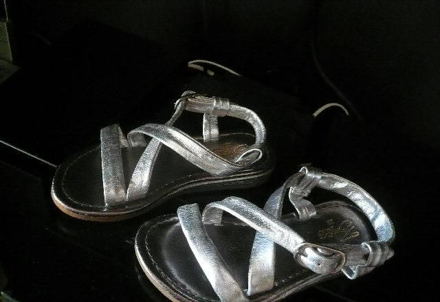 Босоноги серебро зара р.25 Москва