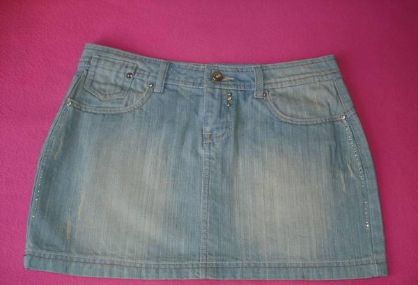 Новая джинсовая мини юбка Motivi р.42-44 Москва