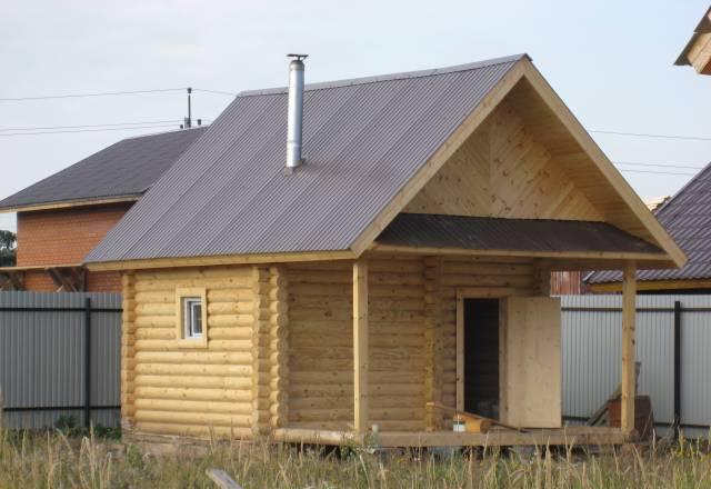 Продам сруб из сосны, осины 4х5 для бани Казань