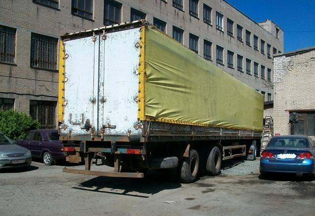 Полуприцеп маз-938862, 13,6 м, тент, ворота Казань