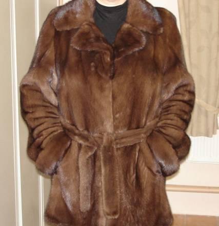 Шуба б/у норка Москва