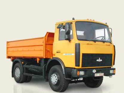 Маз-5551А2-325 самосвал с 3-х сторон. разгруз Омск