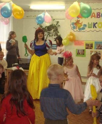 Визит Белоснежки на детский день рождения Хабаровск