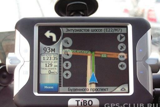 GPS навигатор Tibo S1000, 4.3 д Москва