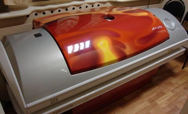 Солярий горизонт. alisun 220 Москва