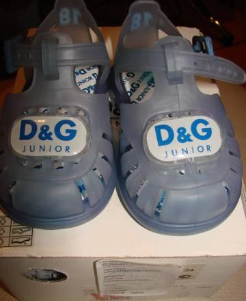 резиновые сандали D & G, размер 18.  Москва