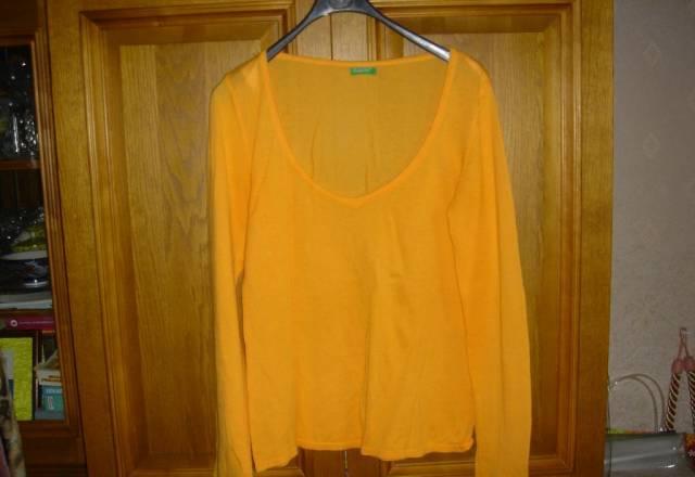 Оранжевый джемпер beneton Москва