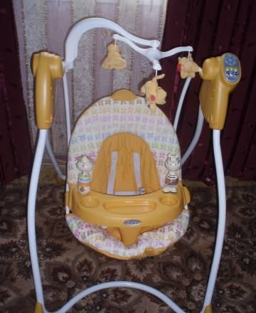 Детские электронные качели graco Москва