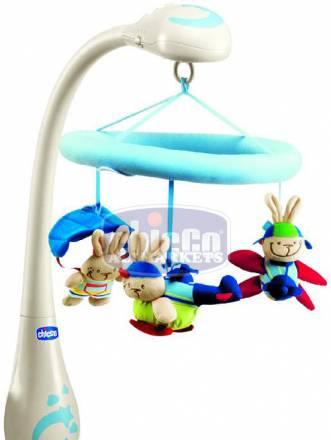 Мобиль  Chicco +3 игрушки в подарок Москва