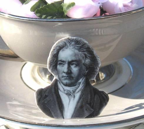 Значок / Булавка для галстука - Бетховен Санкт-Петербург