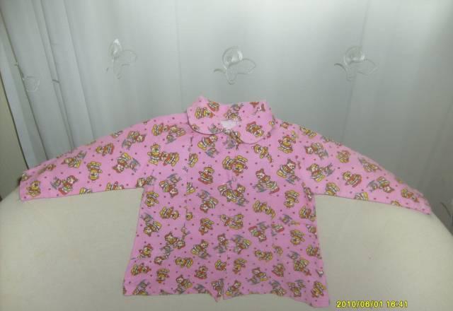 Фланелевый халатик для девочки 12 мес Москва