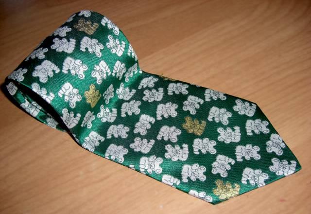 Галстук с мишками Москва