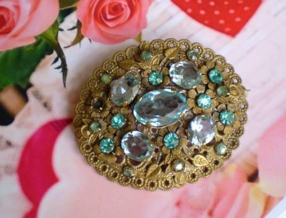 Винтажная брошь Санкт-Петербург