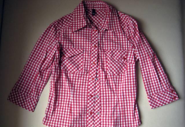 Клетчатая рубашка HandM Москва