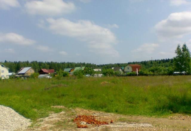 Участок 15 соток Калужское шоссе 80 км от МКАД Москва