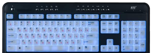 Клавиатура BTC 6300CL-BL (новая) Санкт-Петербург