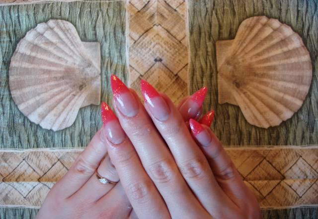 Наращивание ногтей 350 рублей (акрил) Санкт-Петербург