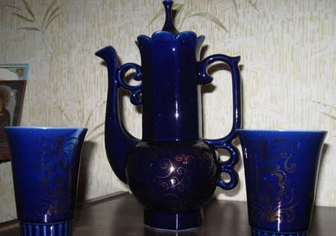 Подарочный кувшин с двумя бокалами Санкт-Петербург