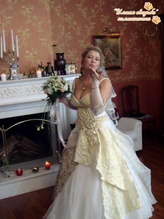 Эксклюзивное свадебное платье с подарками Москва