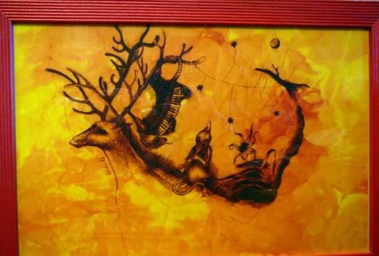 картина 34х24 Москва