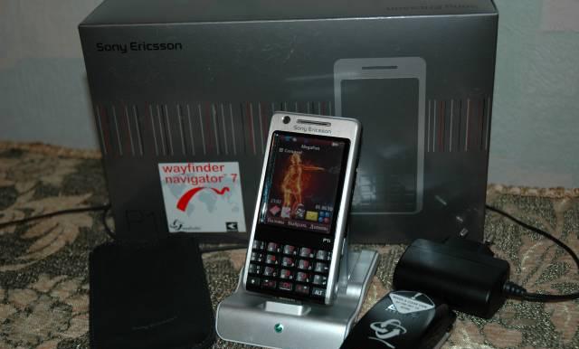 SonyEricsson P1i с GPS Москва