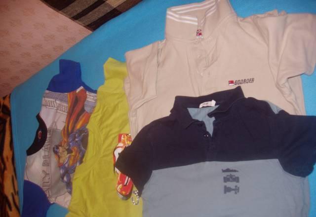 Футболки, майки р.122/128,134 Москва