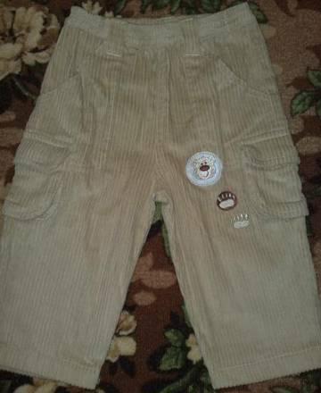 новые вельветовые джинсы на 18 мес. Москва