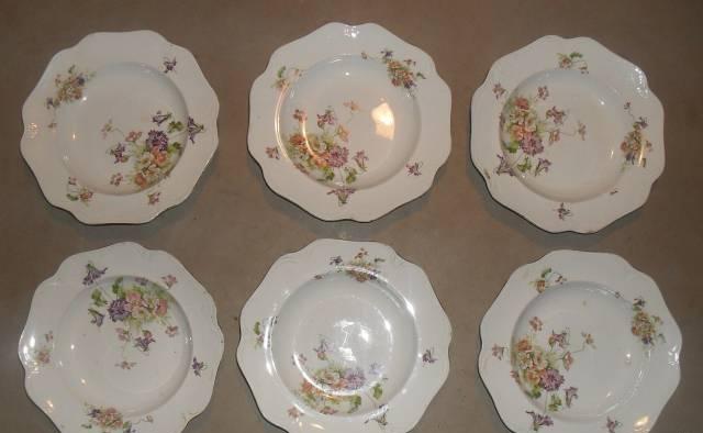 Комплект из 6 царских тарелочек Санкт-Петербург