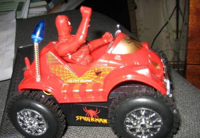 Машина со  спайдэрмэном за 250р Москва