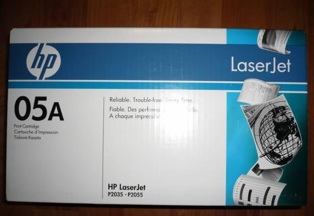 Новый картридж HP05A Москва