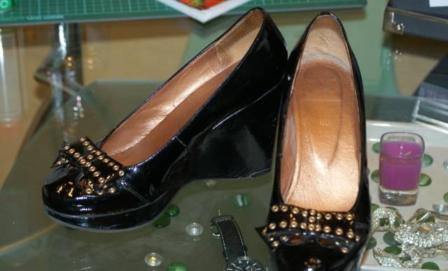 Туфли кожаные с бантиками (лак) Санкт-Петербург