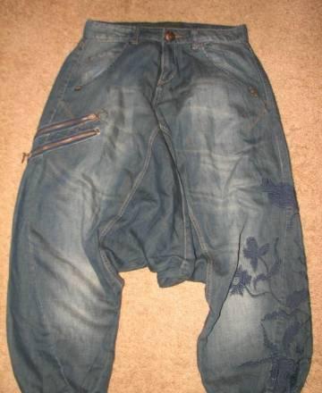 Джинсовые капри стильные 44-46 Москва