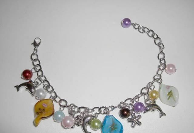 Браслет на металлической цепочке Москва