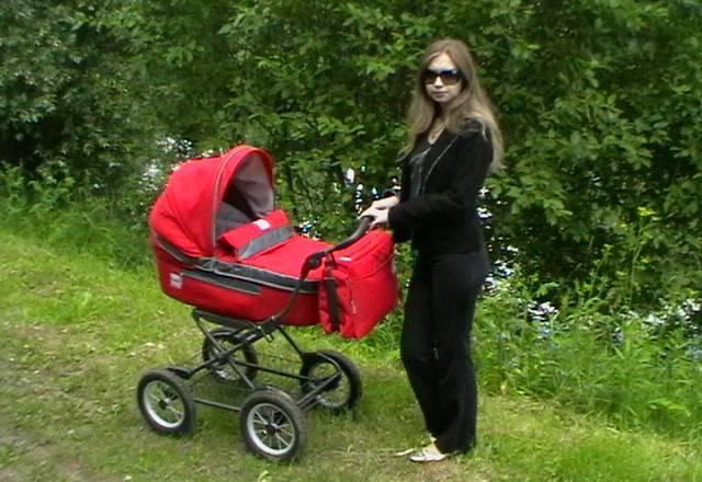 Коляска-люлька инглесина оттоту Москва