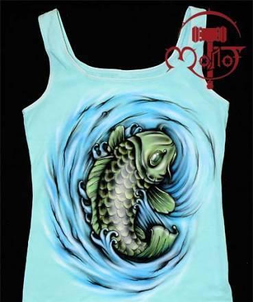 Майка-топ "Карасик" Москва