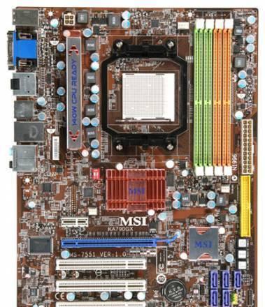 Материн. плату под AM2+(AM3) MSI KA790GX-M BOX Москва