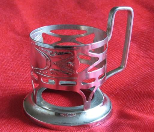 Подстаканник мельхиор Москва